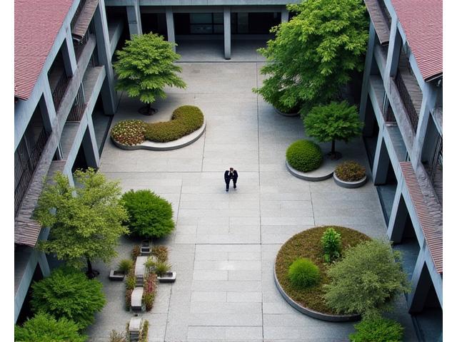 歴史的地区に新たな息吹をもたらす都市計画プロジェクトの航空写真
